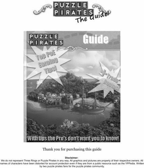 Product picture Puzzle pirates money guide